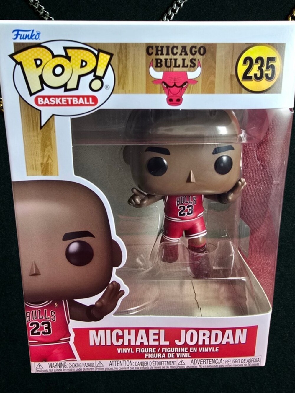 Funko Pop! Vinyl: Michael Jordan # 235 (Nib) With Pop Protector